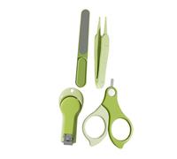 LRXIYODE 1set Tagliaunghie Per Ragazzo Ragazza Kit Manicure Compatto e Leggero Per Ragazzo Ragazza Include Forbicine e Pinzette Design Ergonomico e Sicuro Per La Delle Unghie Dei Piccoli