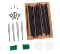 LRXIYODE 1sets Kit Di Riparazione Per Saxofono Completo Con Pinze Feltri e Reeds Sughero Per Manutenzione Strumenti Musicali Portatile e Leggero