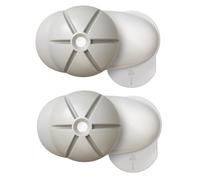 LRXIYODE 2 Blocca Sicurezza Antipizzicamento Fermaporta Rotante per Manuale per Animali Adatto e Finestre