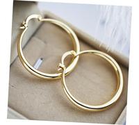 LRXIYODE 2 paia Orecchini Grandi in Metallo e Design Geometrico e Minimalista Pendenti Unisex per Ragazze e Accessorio Versatile per Feste e Uscite