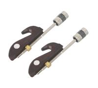 LRXIYODE 2 Pezzi Arche Legno per Erhu Accessori Musicali Resistenti Legno e Ferro per Sostituzione e Pulizia Facile Compatibili con La Maggior Parte Strumenti Erhu