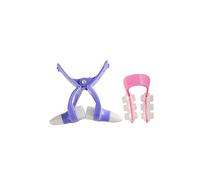 LRXIYODE 2 pezzi Clip Naso in Silicone Correttore Naso per Sollevare e Raddrizzare Strumento Nasale Riutilizzabile Adatto per Uso Impedire o Alimentazione