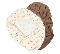 LRXIYODE 2 Pezzi Copertura Forma Traspirante per e Cotone Morbido Fasciatoio in Mantiene Morbidezza, Superficie Delicata e Non Irritante, per Nursery dei Ragazzo Ragazza