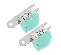 LRXIYODE 2 pezzi Elemento Magnetico Stereo per Registratore Cassette Accessorio Doppio Canale con Pulsante Indipendente in Metallo per Sostituzione e Riparazione