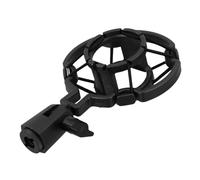 LRXIYODE 2 Pezzi Microfono Shock Mount Antivibrazione Clip Supporto Plastica Leggera per Studio Podcast Registrazione Professionale