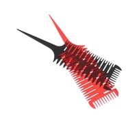 LRXIYODE 2 pezzi Pettine per Colorazione e Styling Denti Precisione per Sezionare e Evidenziare Compatibile con Tutti i Tipi Design Bicolore e