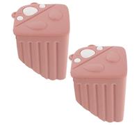 LRXIYODE 2 Pezzi Protezioni Angolari Morbide in Silicone Autoadesive per Finestre 2 Pezzi, Copertura Angoli per Bordi Finestre in Alluminio, Protezione Angolare di Sicurezza per Casa e