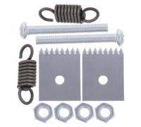 LRXIYODE 2 Set Accessori Soluzione in Giardino da Legatrice per Ferro Acciaio di Argento Lame, e Viti Versatile ed Efficiente per Piante Pepe e Fiori