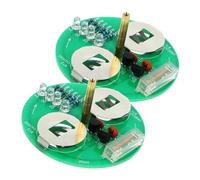 LRXIYODE 2 Set Kit Saldatura Elettronica LED per DIY Progetto Pratico per Appassionati Elettronica e Addestramento Saldatura e Portatile per Esperti
