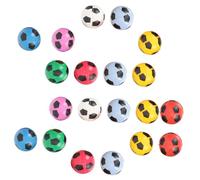 LRXIYODE 20 Palline Rimbalzanti in Gomma da Colori Misti Palline Elastiche Calcio per Gioco e Coordinazione Mano-Piede Adatte Superfici Multiple Colore Casuale Colore Casuale