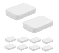 LRXIYODE 20 Pezzi Compressi Morbidi per Struccare Spessi Lint per Pelli Sensibili Detersione Applicazione e Compatti e Portatili