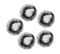 LRXIYODE 20 pezzi Retine per Chignon con Pizzo Rete Elastico Leggera e Traspirante per Accessori per Acconciature Balletto Danzatrici e Professionisti Rete Invisibile per Panino Facile e