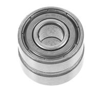 LRXIYODE 2pezzi Cuscinetti Per Ruote Rotelle Manuale Cuscinetti Manicotto in Metallo Per Ruote Anteriori Ricambio Accessori Per Sostituzione e Installazione Semplice