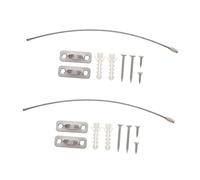 LRXIYODE 2sets Cinghia Sicurezza Per Mobili Per Ragazzo Ragazza Cinghie Antiribaltamento Per Mobili Scaffali e Scrivanie Ancoraggi Sicurezza Per Ragazzo Ragazza Protezione Eventuali