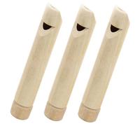 LRXIYODE 3 legno per giocattoli kazoo strumento musicale Strumenti Flauto dei fischietti flauto