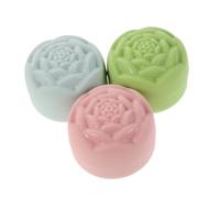 LRXIYODE 3 Pezzi Barattoli Cosmetici in Silicone di Perdita Contenitori da Viaggio Ricaricabili di di Rosa Vasetti Portatili per Crema Lozione e Balsamo Labbra Dimensioni Compatte e