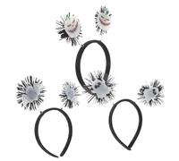 LRXIYODE 3 Pezzi Cerchietti Halloween Luminosi Notte con Zucca Pipistrello e Fantasma Fasce per Capelli Glow in The Dark per Adulti e Accessori Cosplay e Feste Spettrali