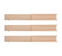 LRXIYODE 3 Pezzi Struttura a Soffietto in Legno Antico Stile Ribs Materiale per Ventagli Fai da Te per Decorazioni Matrimonio Compleanno Kit Creativo Manuale