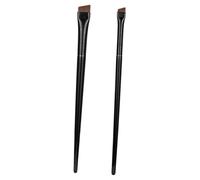 LRXIYODE 3 set Pennelli Eyeliner Ultra Sottili ad Angolo Fine per Sopracciglia e Occhi Setole Morbide per e Portatile per Artisti e Principianti