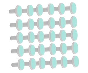 LRXIYODE 30 Pezzi Testine Sostitutive per Unghie Elettrica Dischi Leviganti in Plastica Morbida Silenziosi e Sicuri per Ragazzo Ragazza e Oltre Mesi