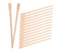 LRXIYODE 300pezzi Bastoncini di Ceretta in Legno per Naso Sopracciglia e Viso Applicatori di Cera in Legno di Bastoncini per Rimozione dei Peli