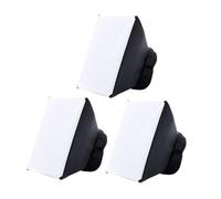 LRXIYODE 3pezzi Diffusore Softbox Per Flash Fotocamera Riduce Ombre e Riflessi e Portatile Adatto Diversi Modelli Di Dslr