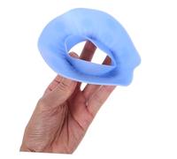 LRXIYODE 4 Paia Braccialetti in Silicone Regolabili per Lavare Fasce Antigoccia per Protezione Morbidi e Riutilizzabili per Diverse Dimensioni Bianco Rosa