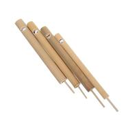 LRXIYODE 4 pezzi Fischietti in Bamboo Flauto Musicale Educativo per Giocattolo Creativo per Simulare Canti di Volatili Leggero e Portatile per Performance Musicali e Apprendimento