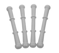 LRXIYODE 4 Pezzi Maniglie per Cavallo Dondolo in Plastica Filettata da Manopole Resistenti e Leggere per Sostituzione Impugnature Antiscivolo per Giocattoli per Facili da Installare