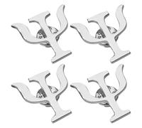 LRXIYODE 4 Pezzi spilla per zaino Pin per giacche spille da donna Accessorio del vestito accessori per abiti da uomo Bitta di gioielli Silver