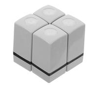 LRXIYODE 4 Pezzi Timbro facile identificatore accordi mini marcatore accordi timbro a per chitarra strumento per marcare francobolli plastica bianca