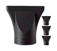 LRXIYODE 4 Pezzi Ugelli Concentratori per Asciugacapelli da Salone, Ugello a Soffio Piatto Resistente al Calore Becco D’Anatra Ergonomico, Strumento Professionale per Styling Chioma Rapido