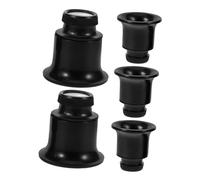 LRXIYODE 5 Pezzi Lente Ingrandimento Orologiaio Professionale Visiera Magnifier per Gioielli e Riparazione Orologi Leggero e Indossabile per Ispezione di Precisione Mani Libere