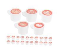 LRXIYODE 50 Mini Resin Cups Miniature Tiny Mugs in Resin For Dollhouse Kitchen Decor Creative Crafts Compact Portable Tableware