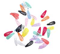 LRXIYODE 50 Pezzi Mollette per Chioma in Metallo Colorate 3cm Clip per Fermagli Classici alla Moda per Viaggi e Uscite Facile da Trasportare Colore Casuale