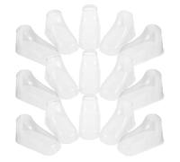 LRXIYODE 50 pezzi Supporti in Plastica Trasparente per Piedini Bebè Modelli per Calzini e Scarpine Ragazzo Ragazza Resistenti e Multifunzionali per Esposizione e Organizzazione Scarpe