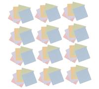 LRXIYODE 50pezzi Panni Microfibra Per Pulizia Occhiali Salviettine Per Schermi e Lenti Confezione Assortita Per Tv Tablet e Smartphone