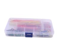 LRXIYODE 540 pezzi Kit Fili Jumper Assortiti per Breadboard Prototipazione Saldatura Connettori Elettrici Isolati per Elettronici Te