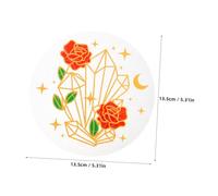 LRXIYODE 6 fogli Adesivi per Finestre Anticollisione Sticker Decorativi Suncatcher in PVC Statico Trasparente Protezione Uccelli con Effetto Prisma per Porte e