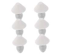 LRXIYODE 6 Miniature Dollhouse Table Lamps in Plastic Realistic Tiny Desk And Bedside Lights For Micro Landscape And Dollhouse Furniture Decoration