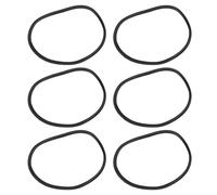 LRXIYODE 6 Pezzi Anelli Protettivi in Gomma per Bombole Paracolpi Antiurto e Assorbimento Anelli per Base Bombola Resistente ed Elastico