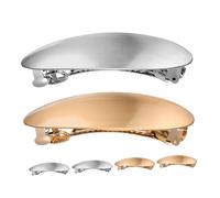 LRXIYODE 6 Pezzi Clip in metallo francese tornante francese mollette per ovali in metallo fermagli metallici per fermaglio per