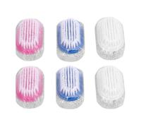 LRXIYODE 6 pezzi Pietra Pomice Doppia Faccia per Piedi Spazzola Esfoliante Naturale Leggera e Portatile Attrezzi Pedicure Sicuri e Pratici per Cura di Duroni e Screpolature Colore Casuale