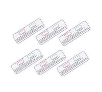 LRXIYODE 6pezzi Schede Di Lettura Uv e Test Indicatori Di Intensità Uvc Strumenti Di Misurazione Della Luce Per Laboratori e Professionisti Facile Da Usare Compatta