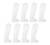 LRXIYODE 8 Inserti Modellanti Gonfiabili per Stivali Alti Fino al Ginocchio, Supporti Riutilizzabili in Pvc Ispessito da 50 Cm, Organizer per Armadio e Porta-stivali Portatile per