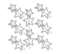 LRXIYODE 8 pezzi Mollette Stella in Clip Leggere e Resistenti per Donne Adatte Tutti i Tipi e