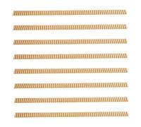 LRXIYODE 8 Pezzi Strisce Purfling in Legno per Chitarra Classica e Acustica Flessibili, Accessori per Decorazione e Sostituzione del Binding Finitura Elegante