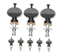 LRXIYODE 8 Pezzi Ukulele Accessories Replacement Tuning Pegs With Ergonomic Round Handles Straight Rod Design For Enhanced Accuracy And Stability Ukulele Tuner Buttons For Precise Sound