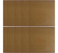 LRXIYODE Adesivi Isolanti per Piastra e Ferro Arricciacapelli, 20 Pezzi Autoadesivi Resistenti al Calore 10x12 Cm, Protezione Termica per Styling Chioma Professionale