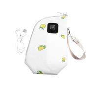LRXIYODE Borsa Termica Riscaldante USB per Bottiglia Copertura Isolante per Latte Riscaldatore Portatile con Struttura Sandwich Resistente al Calore Compatibile con Bottiglie per Viaggi in